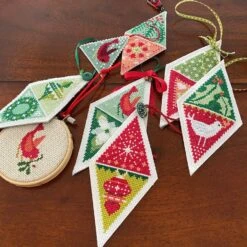 Winterly Twosome Triangle Ornaments Cross Stitch Pattern 7 Winterly Twosome Triangle Ornaments Cross Stitch Pattern -Olympus Handmade Store ornamentsagain 4715 cffbd000 d925 498f 9729 e708def8c47a