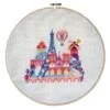 Pretty Little Paris Cross Stitch Pattern -Olympus Handmade Store paris 01