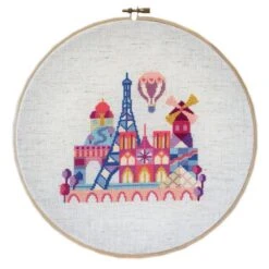 Pretty Little Paris Cross Stitch Pattern
