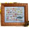 Anne's Orchard Cross Stitch Pattern -Olympus Handmade Store petal pusher annes orchard 01