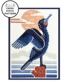 Ecoregions Cross Stitch Pattern Collection - Northeastern Coastal Zone -Olympus Handmade Store pigeon coop cross stitch northeastern coastal 02