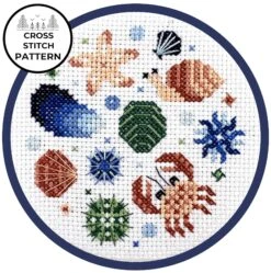 Ecoregions Cross Stitch Pattern Collection - Northeastern Coastal Zone -Olympus Handmade Store pigeon coop cross stitch northeastern coastal 03
