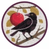 Orchard Raven Cross Stitch Pattern 1 Orchard Raven Cross Stitch Pattern -Olympus Handmade Store pigeon coop cross stitch orchard raven 03