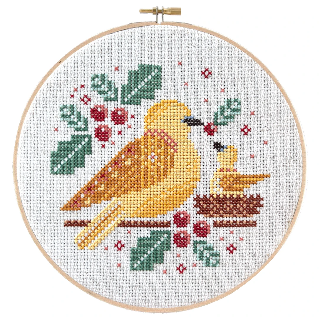 Turtle Doves Cross Stitch Pattern 3 Turtle Doves Cross Stitch Pattern