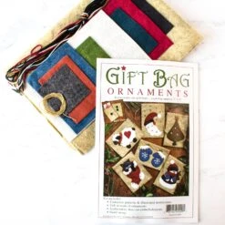 Gift Card Holder Wool Felt Appliqué Kit -Olympus Handmade Store rachels of greenfield felt gift bag ornament kit 1