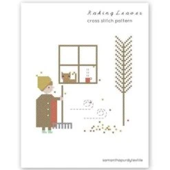 Raking Leaves Cross Stitch Pattern -Olympus Handmade Store ralomg leaves 1 8df6b3f5 15d7 4fe8 9307 5f529f0f914a