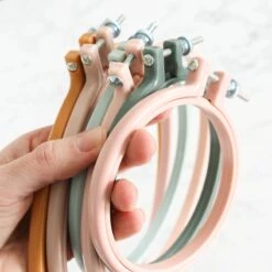 Rico Design No-Slip Embroidery Hoops -Olympus Handmade Store rico design plastic embroidery hoop 06