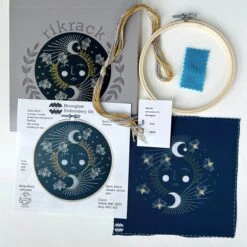 Reader Hand Embroidery Kit -Olympus Handmade Store rikrack embroider kit reader 03