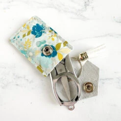 Folding Scissors With Leather Pouch - Feed My Soul -Olympus Handmade Store riley blake folding scissors pouch 12