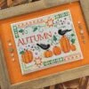 Courier Duos Cross Stitch Pattern - Autumn Blackbirds -Olympus Handmade Store robin pickens courier duos autumn 02