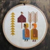 Autumn Trees Cross Stitch Pattern -Olympus Handmade Store samanta purdy autumn trees2