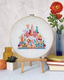 Pretty Little San Francisco Cross Stitch Pattern -Olympus Handmade Store san francisco