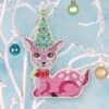 Christmas Fawn Cross Stitch Ornament Kit