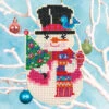 Snow Buddy Cross Stitch Ornament Kit 1 Snow Buddy Cross Stitch Ornament Kit -Olympus Handmade Store satsuma street cross stitch christmas ornament kit snow buddy 01 f5da94a1 decc 4a64 b847 1c0da5c9a1f2