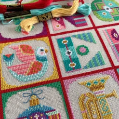 Noel Sampler Cross Stitch Pattern 8 Noel Sampler Cross Stitch Pattern -Olympus Handmade Store satsuma street cross stitch noel sampler 02