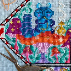 Alice In Wonderland Cross Stitch Pattern -Olympus Handmade Store satsuma street cross stitch pattern alice in wonderland 4