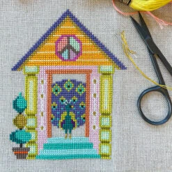 The Animal House Cross Stitch Pattern -Olympus Handmade Store satsuma street cross stitch pattern animal house 5