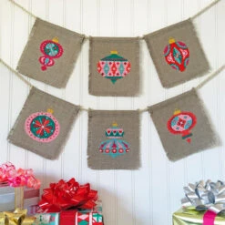 Christmas Baubles Cross Stitch Pattern