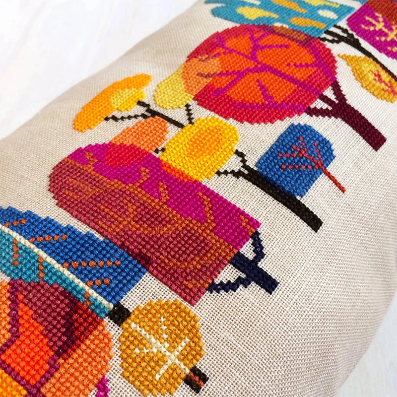 Forest Cross Stitch Pattern 4 Forest Cross Stitch Pattern - Image 2