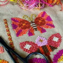 Heat Wave Cross Stitch Pattern -Olympus Handmade Store satsuma street cross stitch pattern heat wave 04