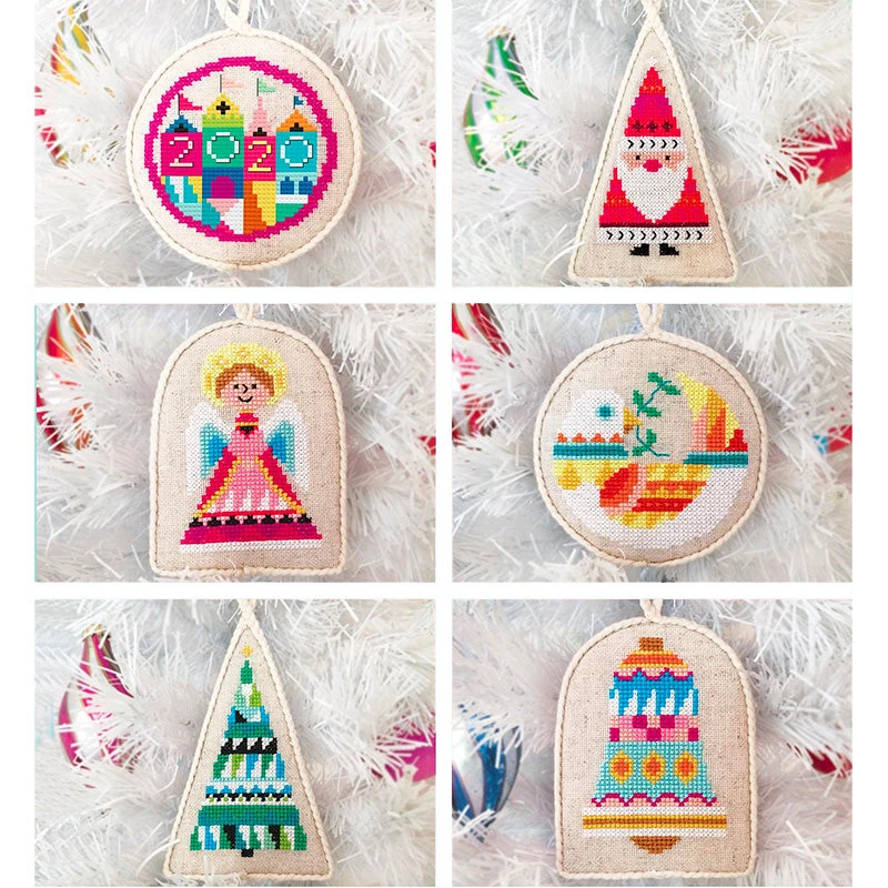 Ornament Set Cross Stitch Pattern 3 Ornament Set Cross Stitch Pattern