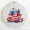 Pretty Little Hong Kong Cross Stitch Pattern -Olympus Handmade Store satsuma street cross stitch pattern pretty little hong kong 01