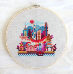 Pretty Little Hong Kong Cross Stitch Pattern