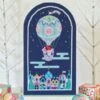 Santa's Flight Cross Stitch Pattern 1 Santa's Flight Cross Stitch Pattern -Olympus Handmade Store satsuma street cross stitch pattern santas flight