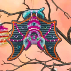 Little Batty Halloween Cross Stitch Ornament Kit