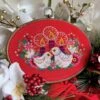 Holiday Glow Cross Stitch Pattern 1 Holiday Glow Cross Stitch Pattern -Olympus Handmade Store satsuma street holiday glow