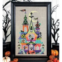 Monster House Cross Stitch Pattern