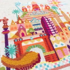 Pretty Little Barcelona Cross Stitch Pattern -Olympus Handmade Store satsuma street pretty little barcelona 03