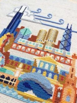 Pretty Little Chicago Cross Stitch Pattern -Olympus Handmade Store satsuma street pretty little chicago cross stitch 2