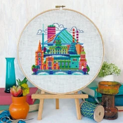 Pretty Little Dublin Cross Stitch Pattern -Olympus Handmade Store satsuma street pretty little dublin 02