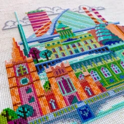 Pretty Little Dublin Cross Stitch Pattern -Olympus Handmade Store satsuma street pretty little dublin 03