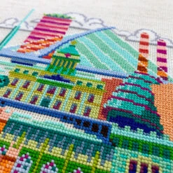 Pretty Little Dublin Cross Stitch Pattern -Olympus Handmade Store satsuma street pretty little dublin 04