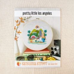 Pretty Little Los Angeles Cross Stitch Pattern 9 Pretty Little Los Angeles Cross Stitch Pattern -Olympus Handmade Store satsuma street pretty little los angeles cross stitch 1