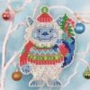 Sweater Weather Cross Stitch Ornament Kit
