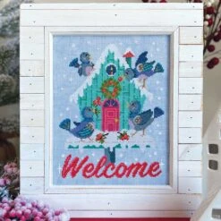 Winter Welcome Cross Stitch Pattern