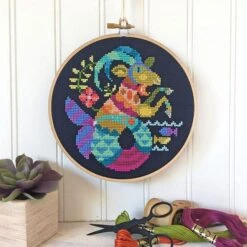 Zodiac Cross Stitch Pattern - Capricorn