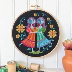 Zodiac Cross Stitch Pattern - Gemini