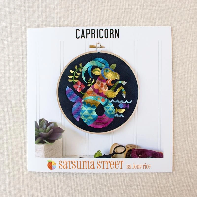 Zodiac Cross Stitch Pattern - Capricorn 5 Zodiac Cross Stitch Pattern - Capricorn - Image 3