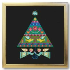 Merry & Bright Cross Stitch Pattern -Olympus Handmade Store satsuma streetcross stitch pattern merry and bright 2