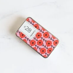 Magnetic Slide-Top Needle Tin With Needles -Olympus Handmade Store slide top needle tin 05