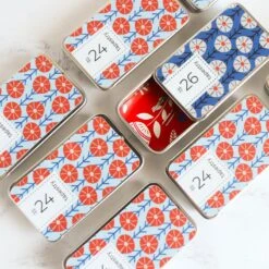 Magnetic Slide-Top Needle Tin With Needles -Olympus Handmade Store slide top needle tin 06