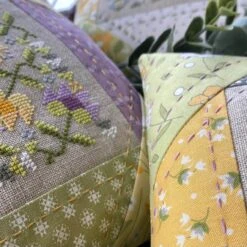 The Spring Basket Cross Stitch Pattern -Olympus Handmade Store spring basket promo3