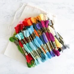 DMC Thread Collection - Stitched Modern Top 50 Colors -Olympus Handmade Store stitched modern dmc embroidery floss top50 13