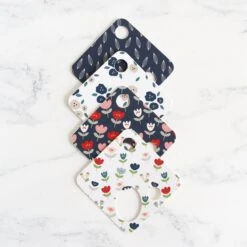 Embroidery Floss Drop Set - Scandi Flowers -Olympus Handmade Store stitched modern floss drop scandi flowers 03