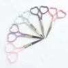 Heart Embroidery Scissors -Olympus Handmade Store stitched modern heart embroiderry scissors 01 3