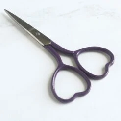 Heart Embroidery Scissors -Olympus Handmade Store stitched modern heart embroiderry scissors 02 2